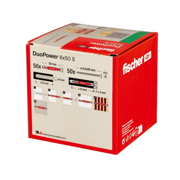 Caixa DuoPower L M6 50 unidades com parafuso 50 unidades - 538255 - Image 3
