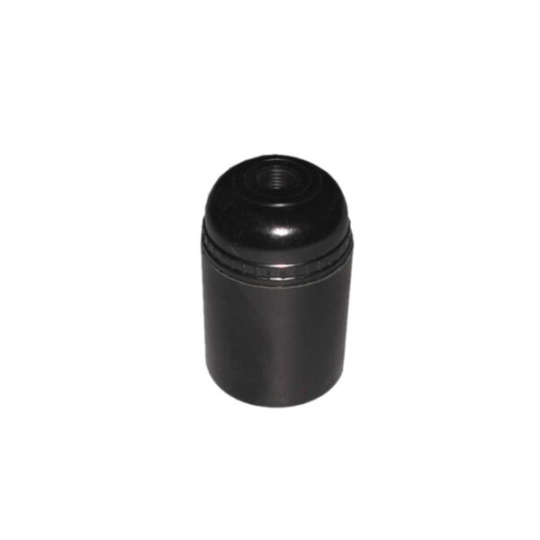 Suporte de Lâmpada E27 Preto em Bakelite 4A - 250V~
