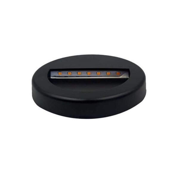 Aplique Led de Parede Saliente Preto 3W 2700k IP65 210Lm - Image 2