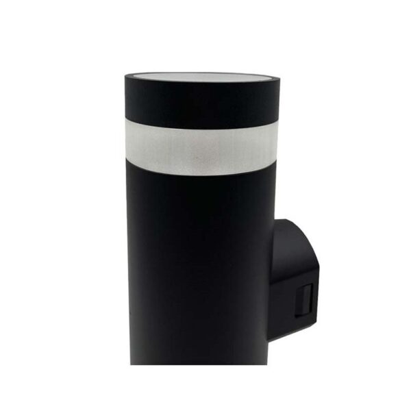 Aplique Parede Duplo Preto Red. 18W IP65 3CCT 110lm/w - Image 2