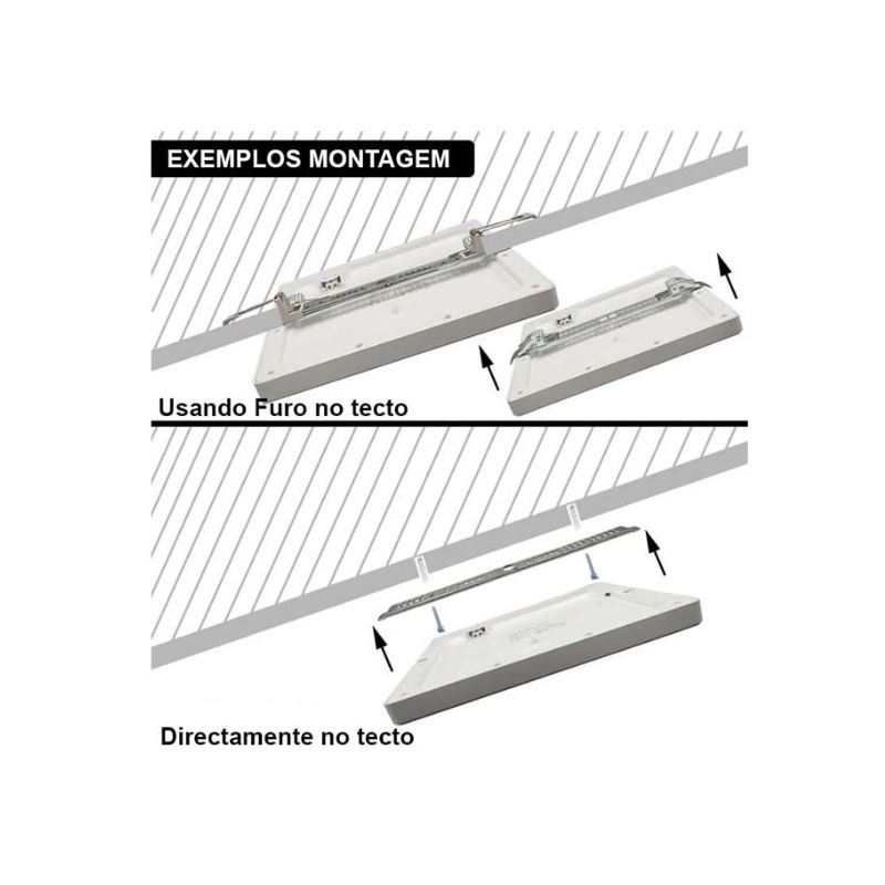 Painel Saliente/Encastrar 6W Redondo IP20 3CCT 100lm/w LUMILEDS - Image 5