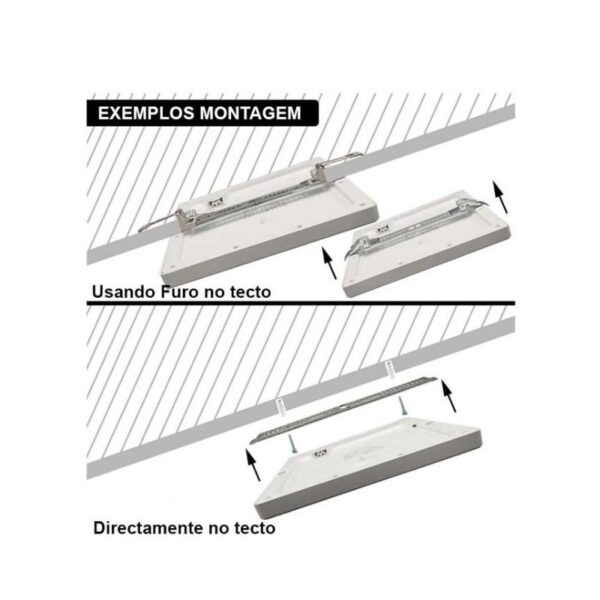 Painel Saliente/Encastrar-Saliente Potência Selecionável(8/6/4/2w) – 5 CCT - Image 4