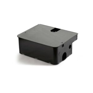 Caixa de Alicerce Pequena com Tampa Encaixada de Aço Inox Ditec - CUBIC6CM