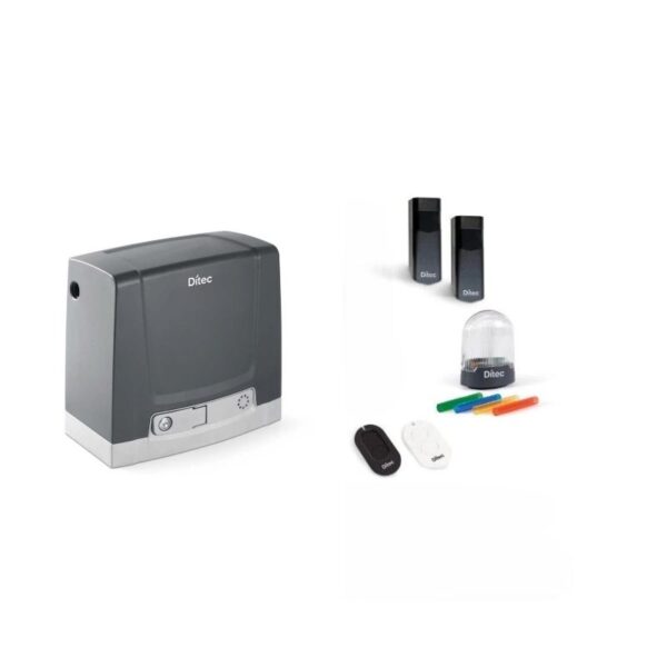 Kit completo com Motor Redutor NEOS400 para Portões até 400 kg Ditec - DIT400NESL