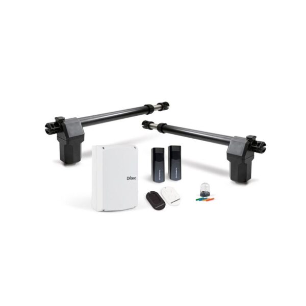 Kit Completo para Portão de 2 Folhas de Batente até 7M (3,5 + 3,5M) Ditec - DITS35L