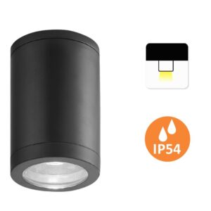 Aplique de Teto Orbis 7W 1xGU10 IP54 Grafite Slighting - ESL7034-GR