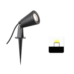 Projetor com Espeto Caio 7W 1xGU10 IP65 Slighting - ESL7036-GR