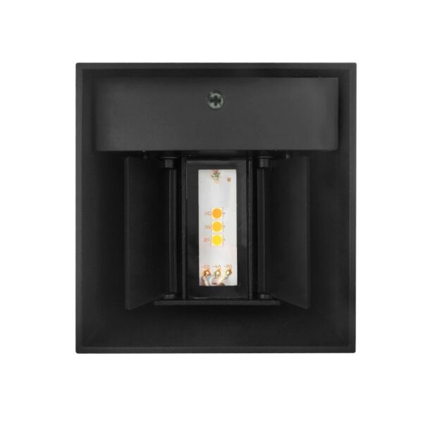 Aplique de Parede Lótus 10W 850Lm IP65 Preto Slighting - ESL7037CCT-PT - Image 2