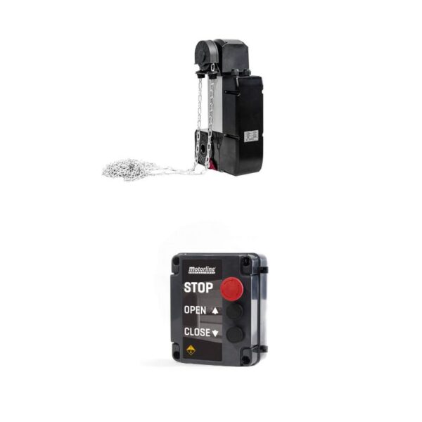 Kit Motor Tração ao Veio para Portões até 20m² Motorline - KVM105