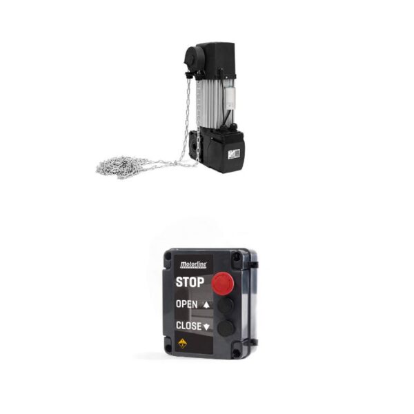 Kit Motor Tração ao Veio para Portões até 40m² Motorline - KVM110