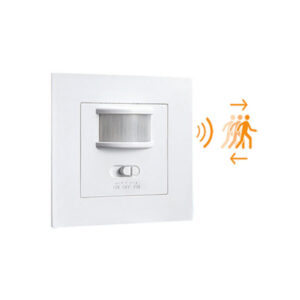 Sensor Infravermelhos Embutir nas Caixas de Aparelhagem 200W 9M 160º IP20