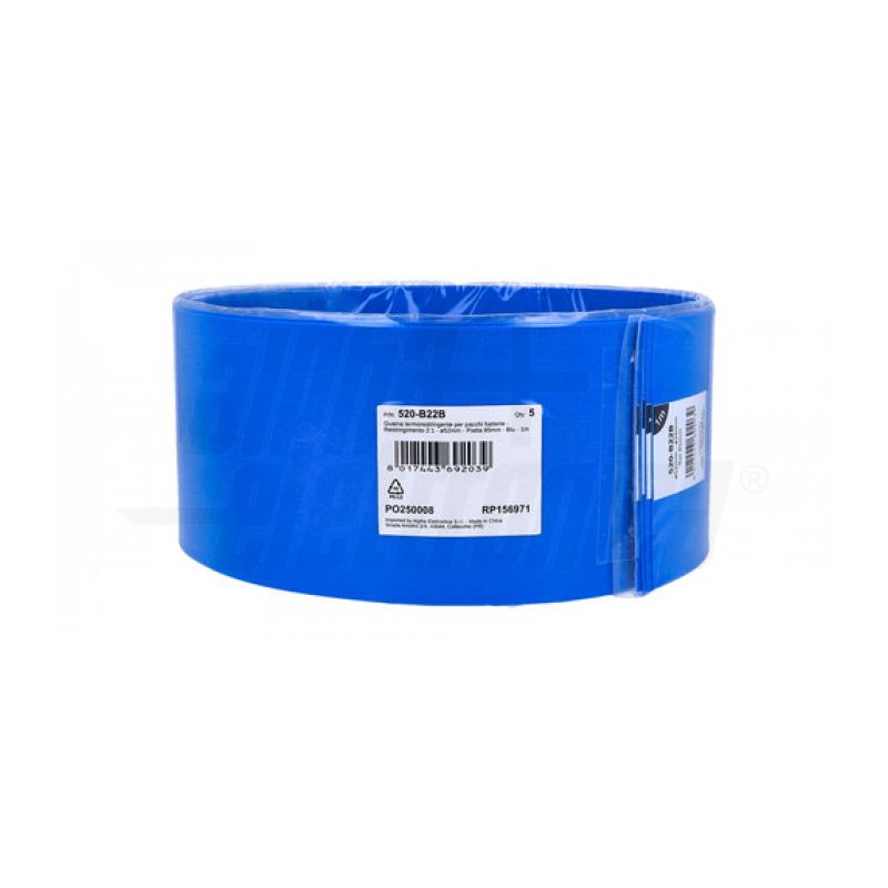 Manga Termo retráctil P/ Baterias ø52mm 1M Alpha Elettronica - 520-B22B