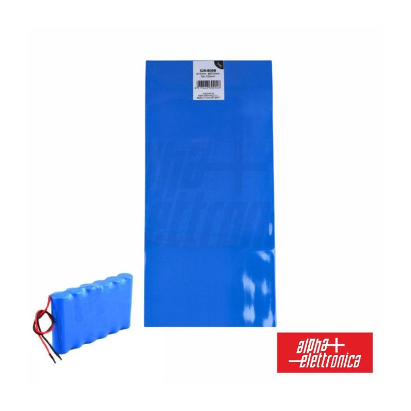 Manga Termo retráctil P/ Baterias ø75mm 1M Alpha Elettronica - 520-B30B - Image 2