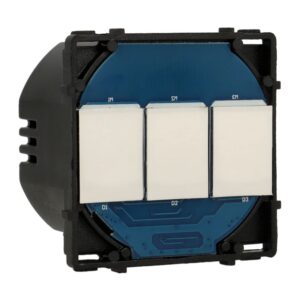 Interruptor de luz com 3 botões 2000W