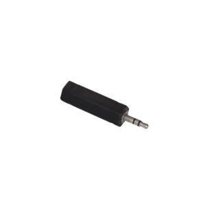 Adaptador de áudio Jack 6.3MM estéreo fêmea para Jack 3.5MM estéreo macho Fonestar - AA-453