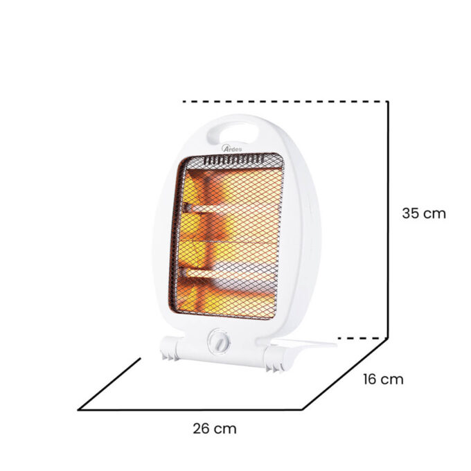 Aquecedor de Halogéneo Portátil 400W/800W ARDES - AR435C - Image 2