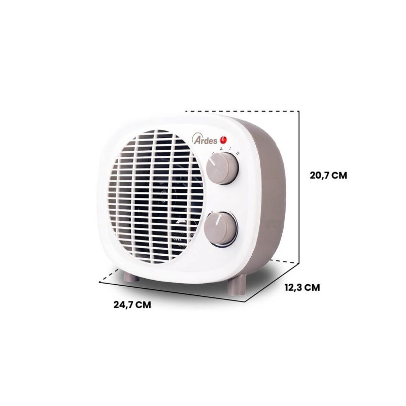 Aquecedor Termo ventilador 1700/2000W ARDES - AR4F08 - Image 3