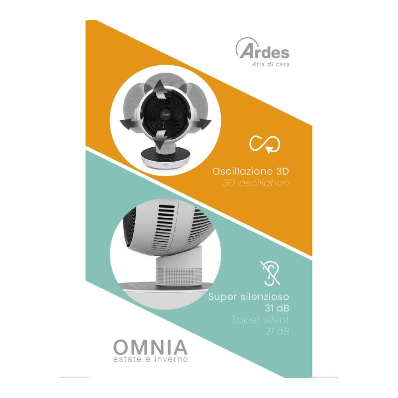 Aquecedor Termo ventilador 1800W C/ Temporizador ARDES - ARCF01 - Image 3