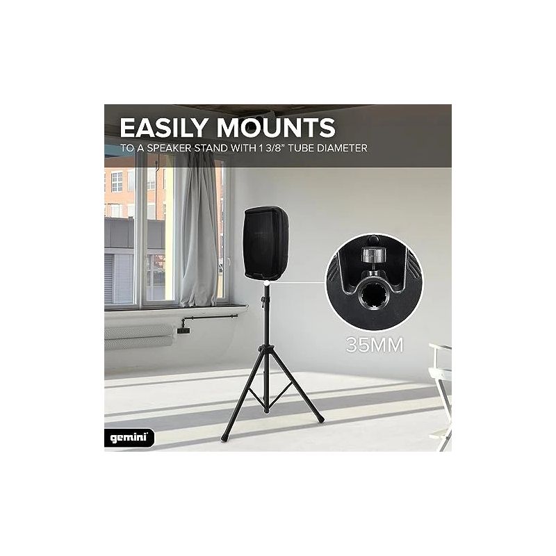 Sistema de Altifalantes PA Ativo Bluetooth de 8" e 500W Gemini - AS-2108BT - Image 3