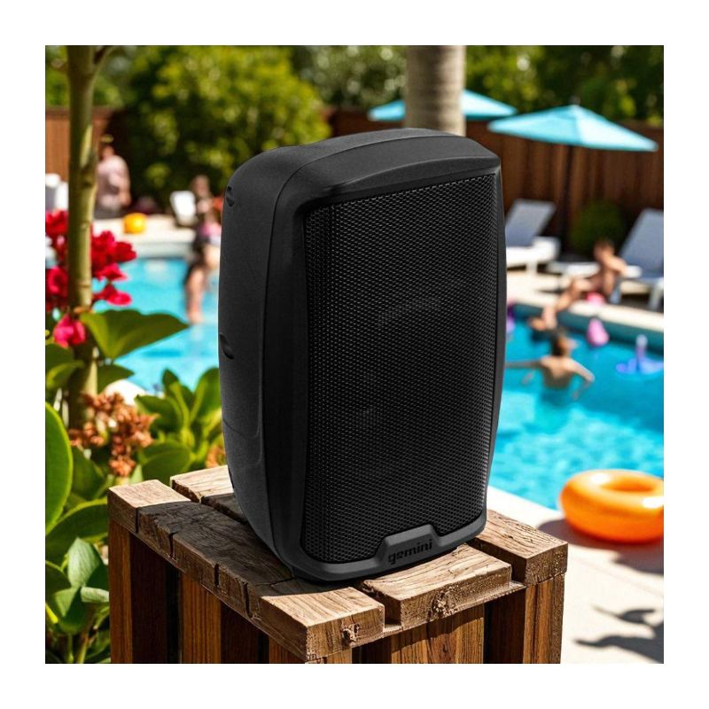 Alto-falante PA ativo de 8" 500W - Portátil com alimentação Gemini - AS-2108P - Image 3
