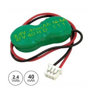 Bateria Ni-Mh 2.4V 40mA Ficha Gb40x2
