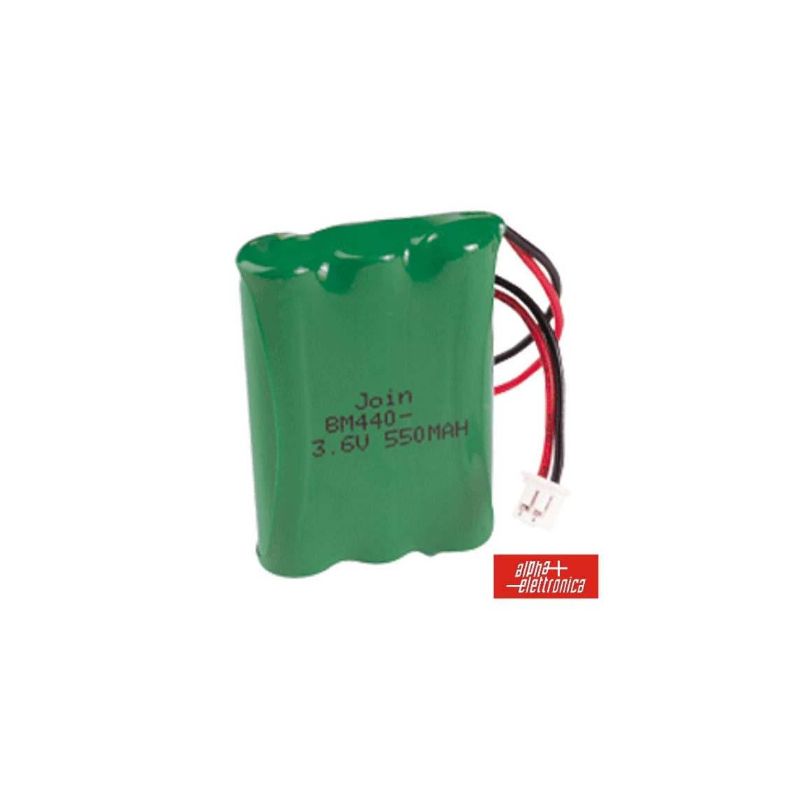 Bateria Ni-Mh AAA 3.6V 600mA Alpha Elettronica - BM440-9