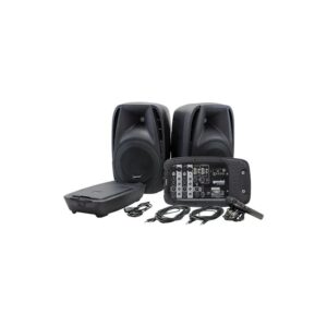 Sistema PA portátil Amplificador Classe D de 150 W 10 polegadas Gemini - ES-210MXBLU