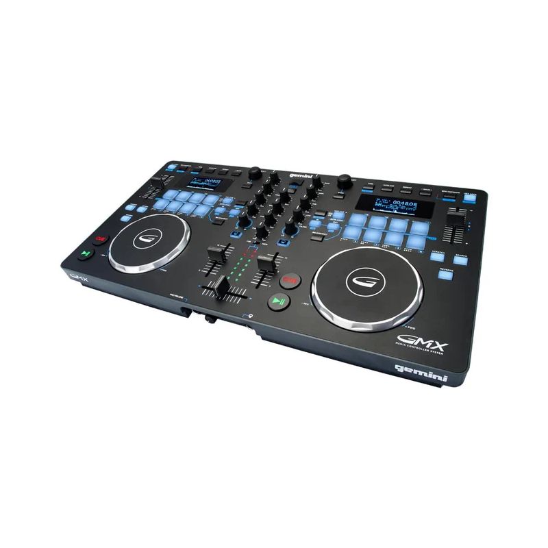 Professional DJ Media Player - Portátil de dois canais Gemini GMX