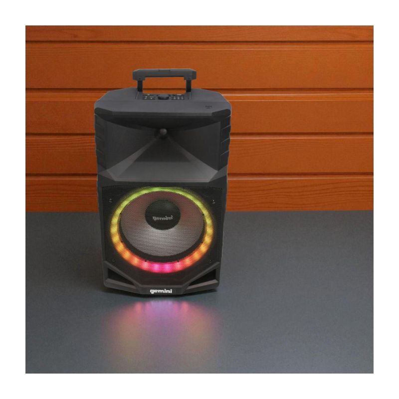 Altifalante PA Bluetooth Portátil de 1500 W - À prova de água, 15" Gemini - GXP-T1500 - Image 2