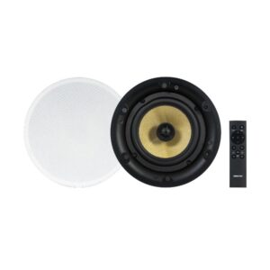 Kit de som 2 colunas de teto Wi-Fi + Bluetooth - KS-08WIFI