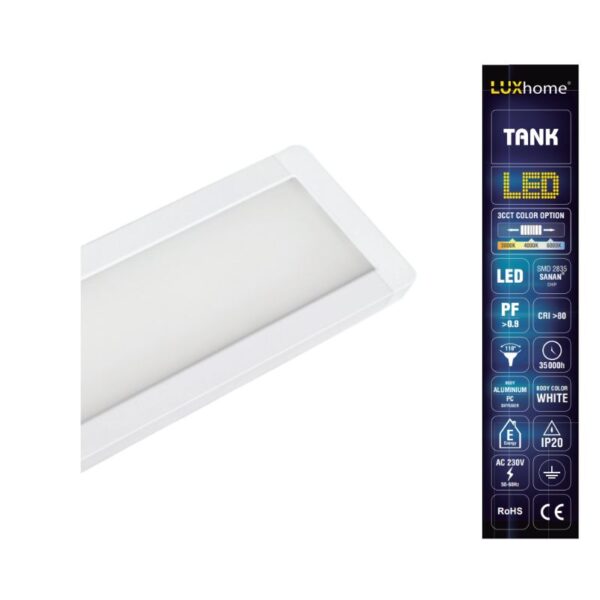 Armadura TANK 3CCT 25W Lux Home - LG05329