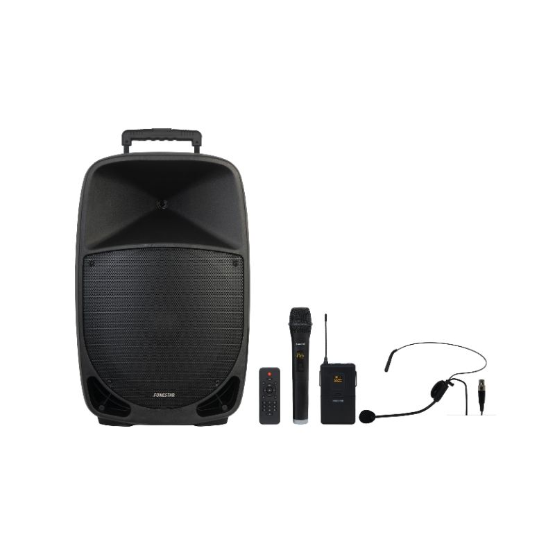 Áudio portátil Colunas portáteis 15'' - FONESTAR MALIBU-315