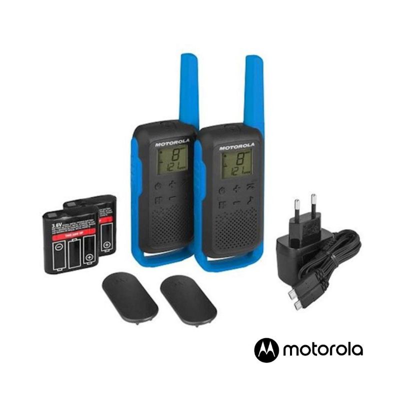 Intercomunicadores S/Fios 16 Canais 10km Motorola