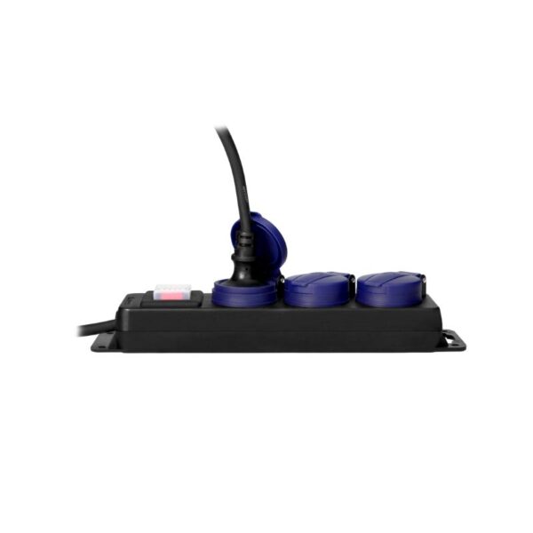 Tomadas Extensíveis 3 Tomadas 2P+E (Schuko), IP44, H05RR-F 3x1,5 mm² - 3 m Orno - OR-AE-13296(GS)/3M - Image 5