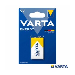 Pilha Alcalina 9V/6LR61 Energy Varta - PAV-9V
