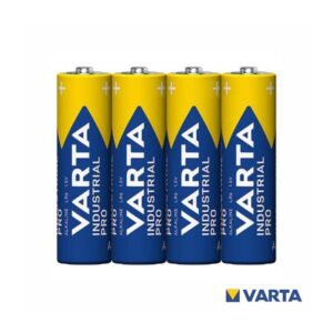 4 Pilhas Alcalina LR6/AA 1.5V Industrial Pro Varta - PAV-INDAA