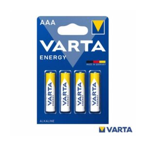 4 Pilhas Alcalina LR03/AAA 1.5V Energy Varta - PAV-LR03/4