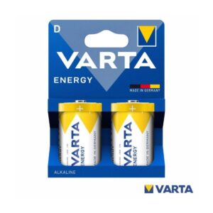 2 Pilhas Alcalina LR20/D 1.5V Energy Varta - PAV-LR20/2