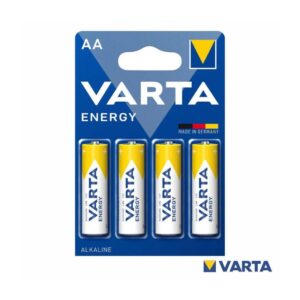 4 Pilhas Alcalina LR6/AA 1.5V Blister Energy Varta - PAV-LR6/4