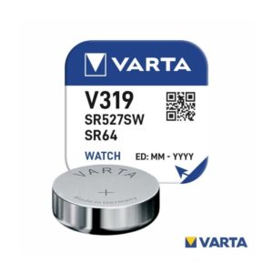 Pilha Óxido Prata Botão V319/SR527SW/SR64 1.55V Varta - POV-V319