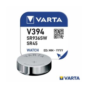 Pilha Óxido Prata Botão V394/SR936W/SR45 1.55V Varta - POV-V394