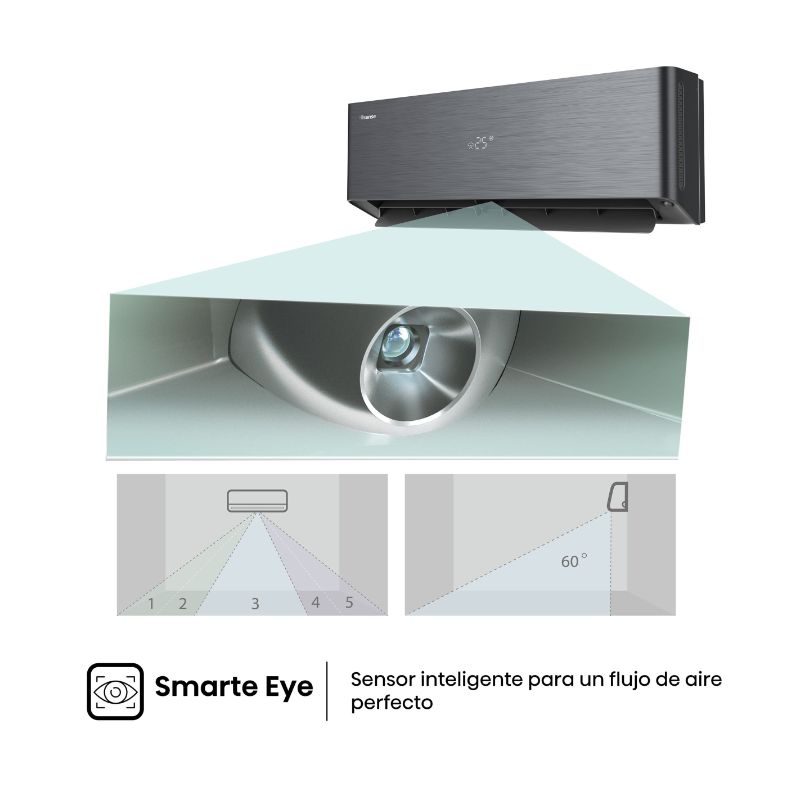 Kit de Ar condicionado Energy Pro X 9K Preto QH25XV0B Hisense - Image 4