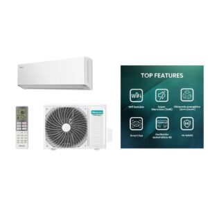 Kit de Ar condicionado Energy Pro X 12K Branco QH35XV0A Hisense