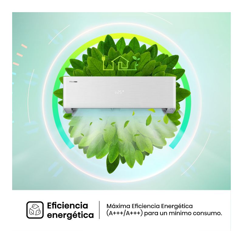 Kit de Ar condicionado Energy Pro X 12K Branco QH35XV0A Hisense - Image 4