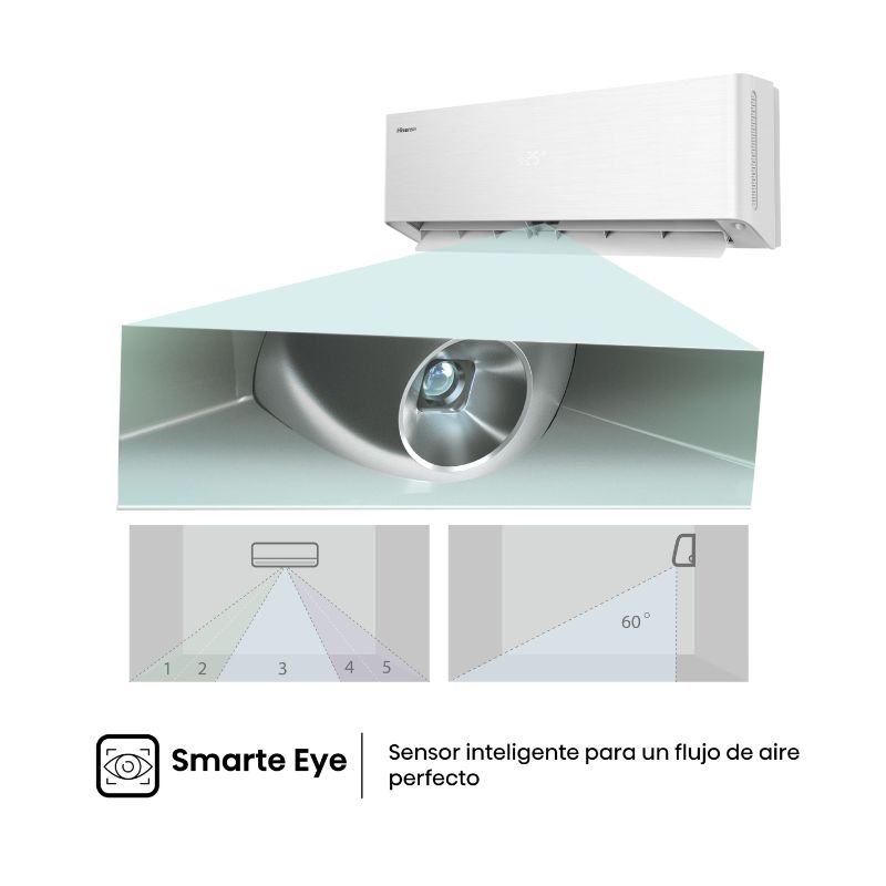 Kit de Ar condicionado Energy Pro X 12K Branco QH35XV0A Hisense - Image 3
