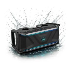 Altifalante Bluetooth flutuante Gemini SOSP-600 300W à prova de água IP67 Prateado