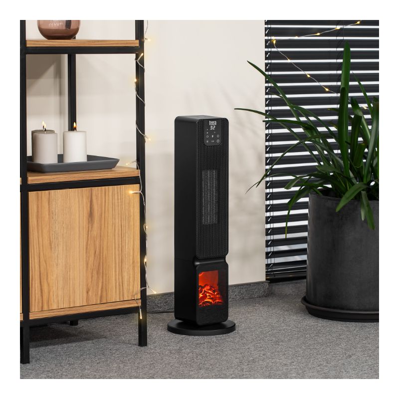 Aquecedor Termo ventilador Cerâmico Torre 800/2000W TEESA - TSA8062 - Image 6