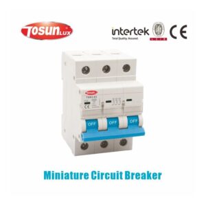 Disjuntor Aut.Magneto-Térmico 3P 63A 4.5KA Curva C Tosun -TSB3-63363A