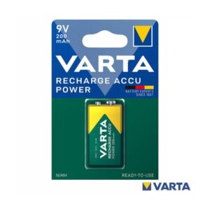 Bateria Recarregável Ni-Mh 6HR61 9V 200mA Varta - VH9V-A200