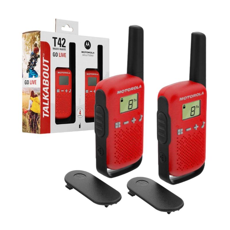 Intercomunicadores S/ Fios 24 Canais 4km Motorola